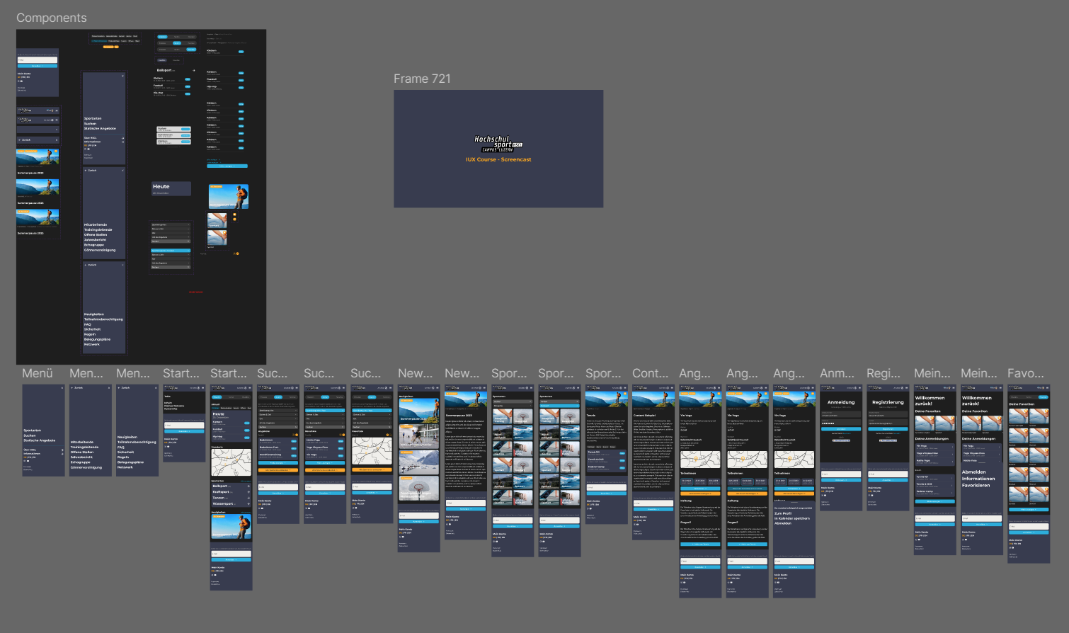 Screenshot Figma Design