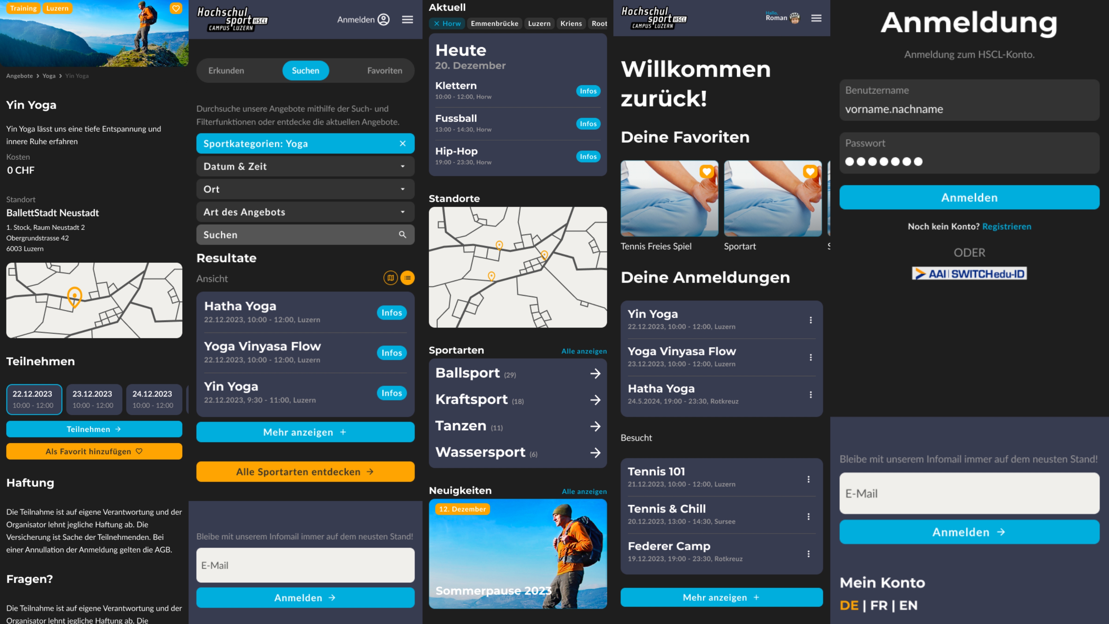 Screenshot UI